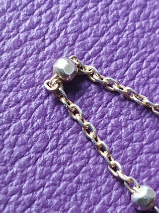 Collar Gargantilla de plata 925 ligero baño de oro