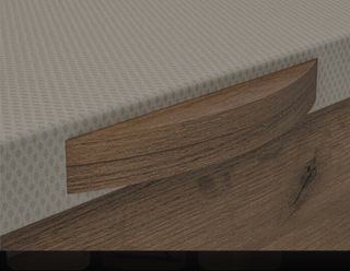 Canapé de madera a recoger en Madrid