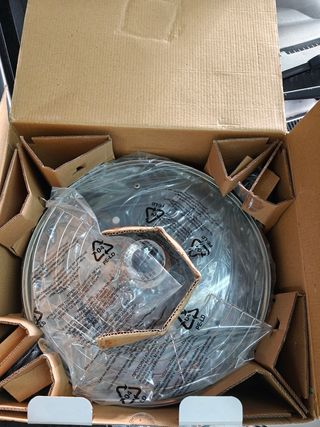 Wok acero inox ( a estrenar ) para cocinar