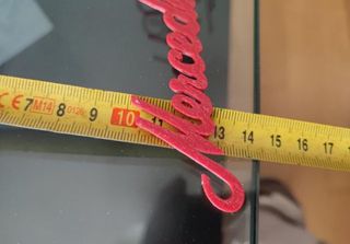 Letras Mercedes Benz impresora 3D