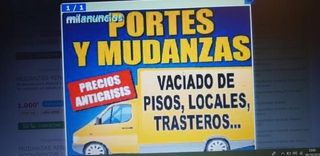 Portes y mudanzas