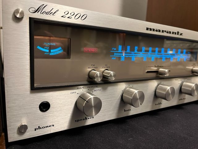 Receiver HiFi Marantz 2200 + Recap + Garantia