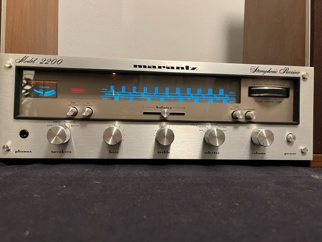 Receiver HiFi Marantz 2200 + Recap + Garantia