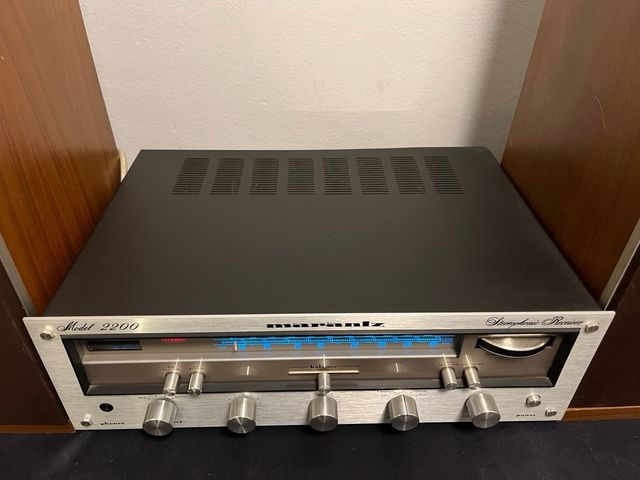 Receiver HiFi Marantz 2200 + Recap + Garantia