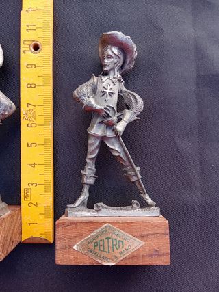 D'Artagnan y los tres mosqueteros.