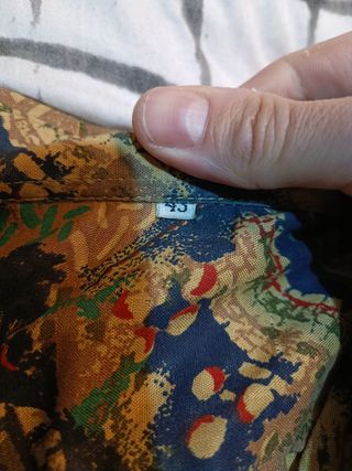 Camisa estampada vintage