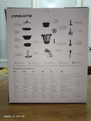 Robot de cocina Create