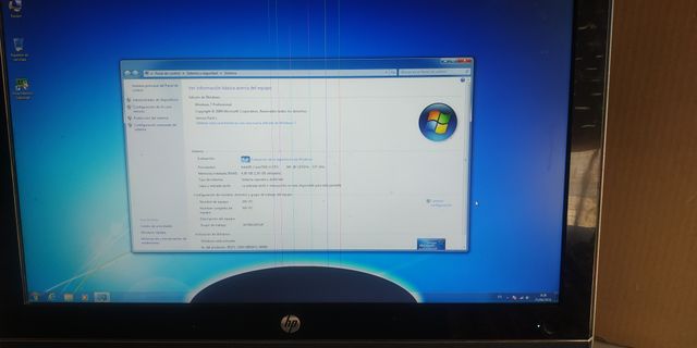 ordenador HP TODO EN UNO-i3