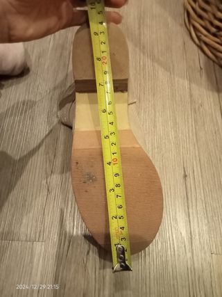 Botas beige 37 bajas