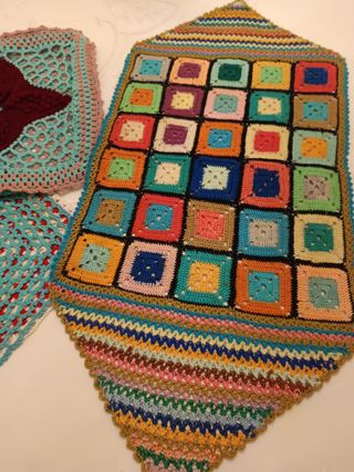 Antiguo conjunto de ganchillo años 1950