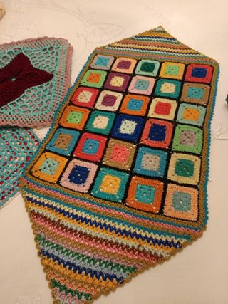 Antiguo conjunto de ganchillo años 1950