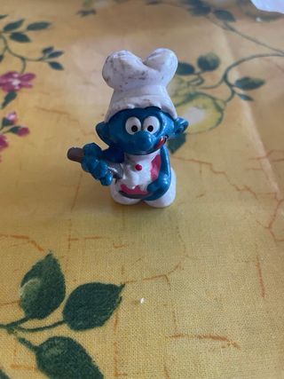 Set Puffi da collezione anni 80