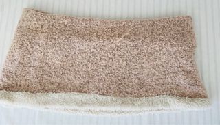 Echarpe/ Buff rosa y blanco