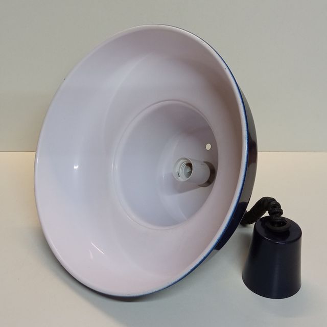 Lámpara Vintage azul