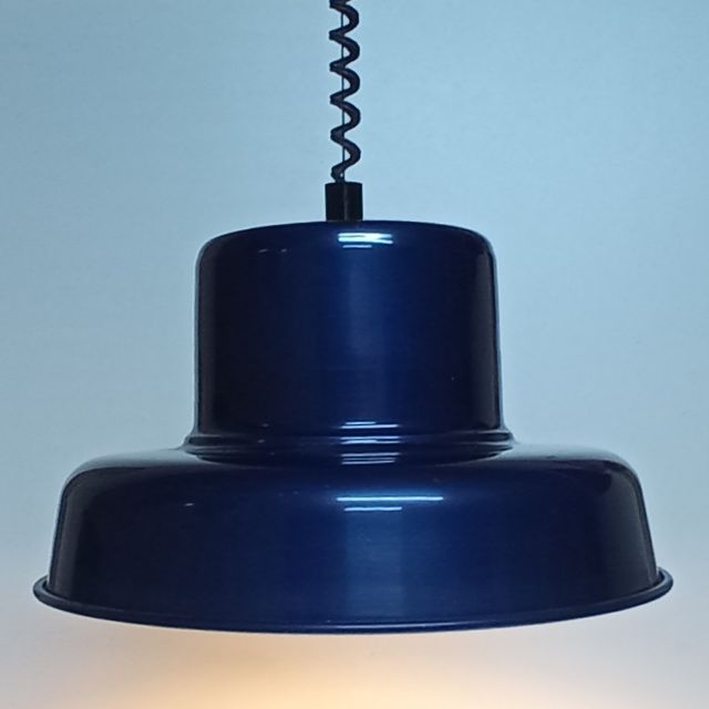 Lámpara Vintage azul