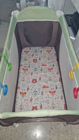 Cuna viaje + colchon