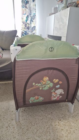 Cuna viaje + colchon