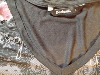 Camiseta de mujer, talla L, Desigual