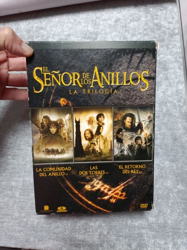 Trilogía dvd El Señor de los Anillos