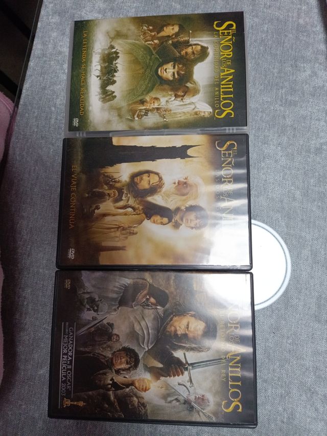 Trilogía dvd El Señor de los Anillos