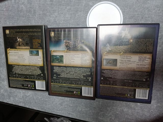 Trilogía dvd El Señor de los Anillos