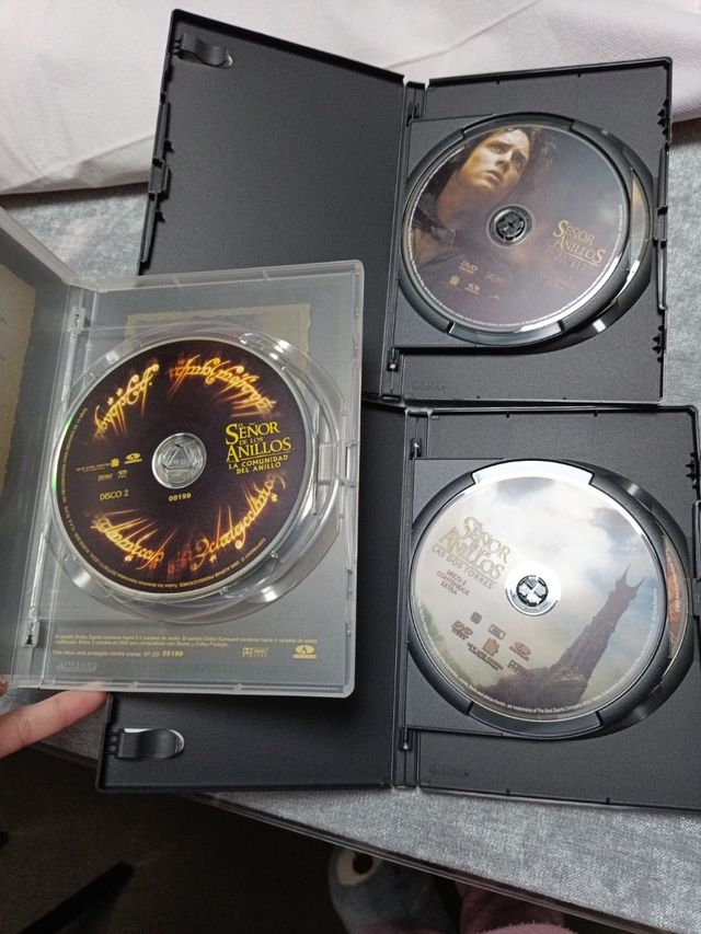 Trilogía dvd El Señor de los Anillos