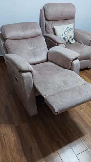 SUPER OFERTA!!!! Butacas relax beige