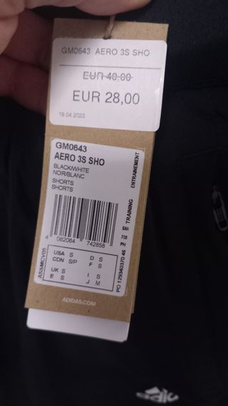 Pantalones cortos nuevos  Adidas