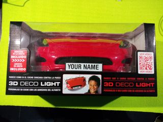 Lampara infantil coche