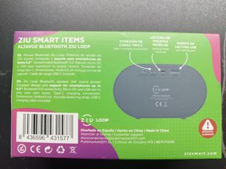 Altavoz Ziu Loop NUEVO