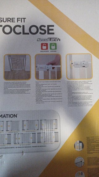 Barrera seguridad bebés