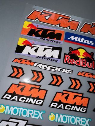 PACK PEGATINAS KTM DUKE 125 390 1290 EXC SMT GT MX