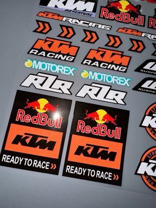 PACK PEGATINAS KTM DUKE 125 390 1290 EXC SMT GT MX