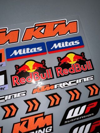 PACK PEGATINAS KTM DUKE 125 390 1290 EXC SMT GT MX