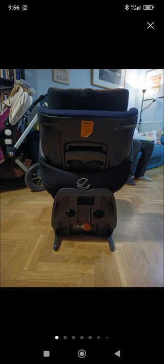 Silla Giratoria bebé con Isofix