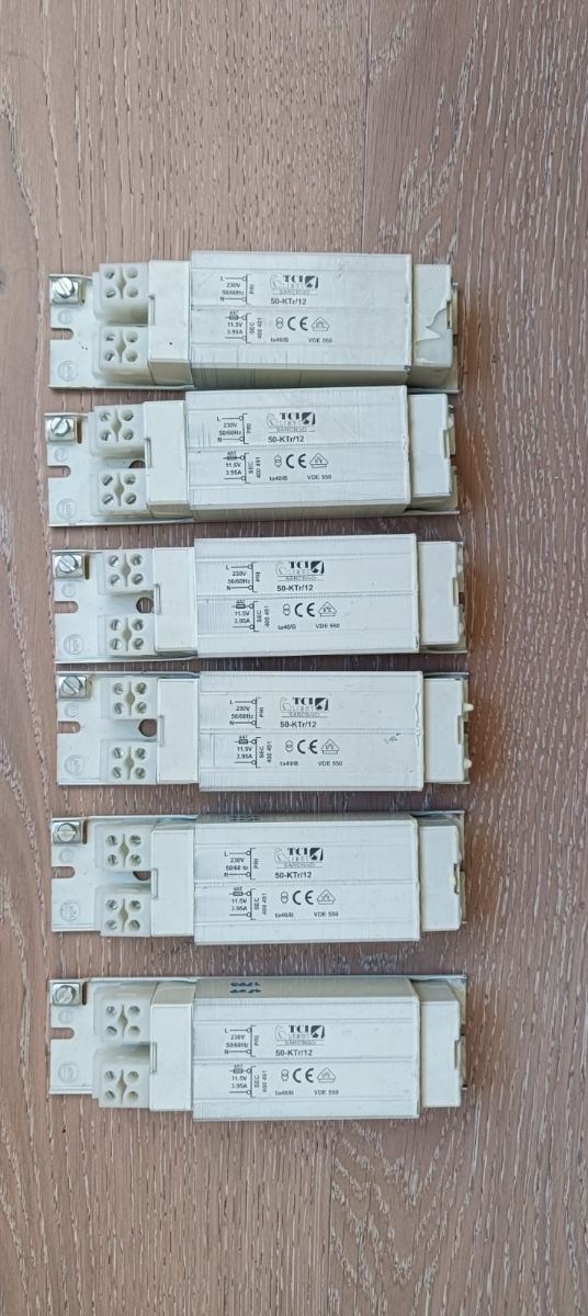 6 trasformatori TCI LIGHT Saronno 50KT