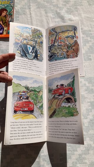 4 libros Penguin Readers Easystarts (200 palabras)