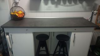 ENCIMERA COCINA GRIS ANTRACITA  I K E A