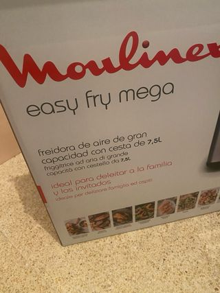 Freidora de aire 7.5 litros Moulinex sin estrenar