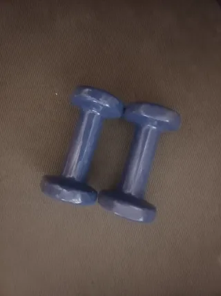 2 MANCUERNAS DE 2KG DECATHLON