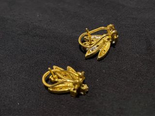 Pendientes chapado oro 18kt