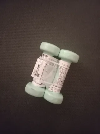 2 MANCUERNAS DE 1KG DECATHLON