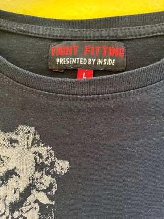 Camiseta negra manga larga
