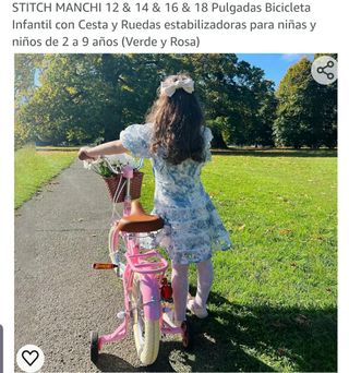BICICLETA PARA NIÑA 