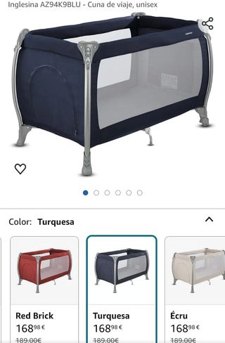 Cuna de viaje inglesina
