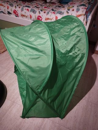 Dosel verde cama infantil ikea