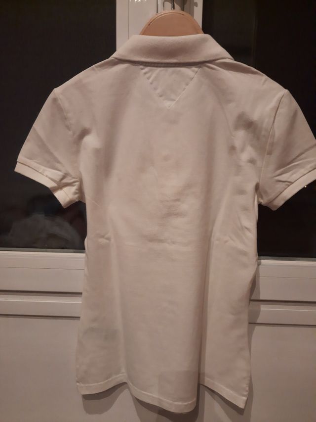 Polo Tommy Hilfiger blanco