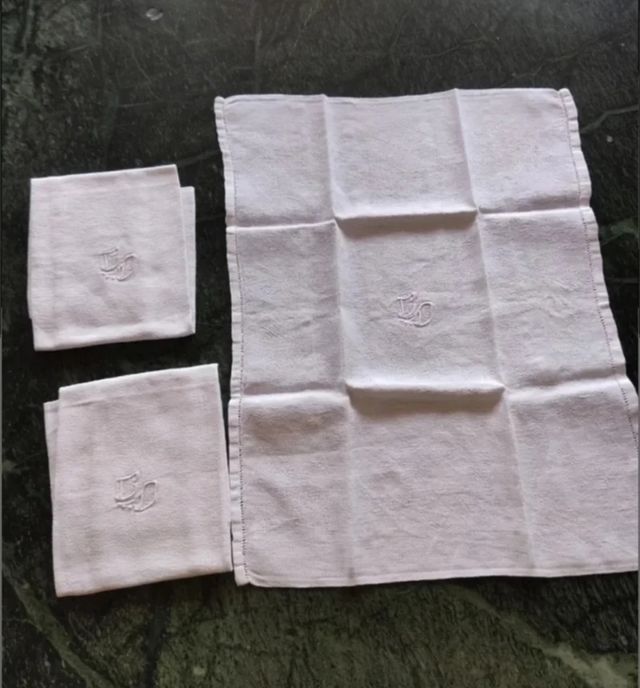 Lote 3 toallas antiguas 55*43