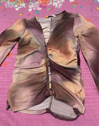 Camisa transparente Stradivarius