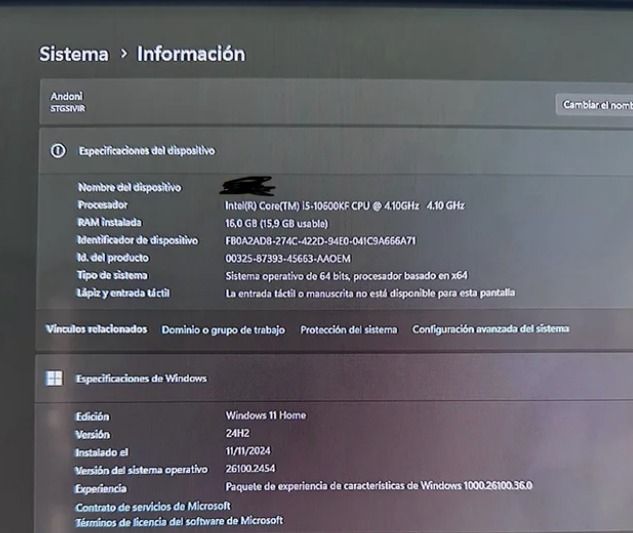 Pc Gaming i5 10600kF + RX 5500